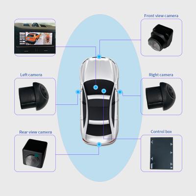 China Waterproof 2022 Newest Very Very Small HD 3D 360 1080P View Car Camera System Hidden Camera For Car for sale