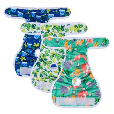 China Premium Male Female Super Absorbent Diapers Dog Pet Parents Cloth Durable Washable Reusable Diaper Durable Doggie Diaper for sale