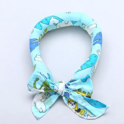 China Viable Summer Ice Bandana Reusable Pet Clothing and Accessories Cool Wrap Instant Fashionable Dog Neck Collar Scarf Cooling Bandana for sale