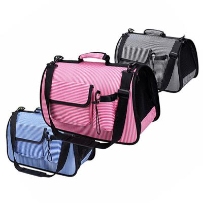 China New Cheap Viable Foldable Cat Bag Breathable Pet Carriers Portable Dog Bag Carrier Wholesale for sale