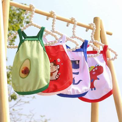 China Viable Tank Top Mesh Breathable Polyester Printing Dog Cat Pet Clothes for sale