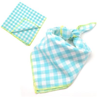 China Viable Factory Custom Dog Bandana Triangle Cotton Bandanas for Cat Pets for sale