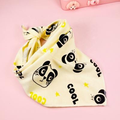 China Viable Cheap Factory Cotton Pet Triangle Stock Fast Shipping Dog Cat Bandana for sale