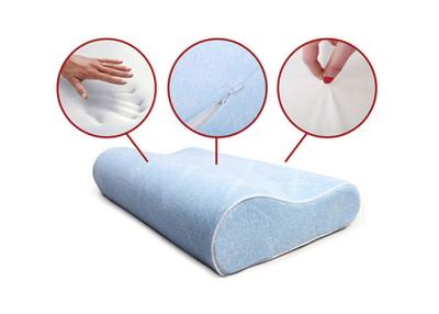 China 100% Mesh Full Size Memory Foam Pillow With Memory / Therapy for sale