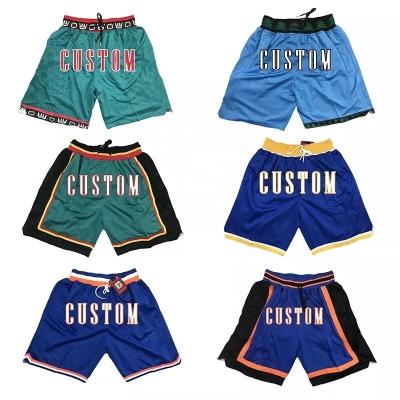 China Wholesale Don Customized Embroidery Breathable Mesh Breathable High Quality Dry Basketball Just Quickly Short Running Fitness Sportswear for sale