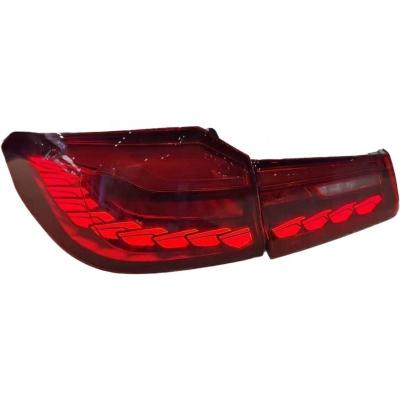 China Auto Industry High Quality Dragon Scale OLED Tail Light Rear Lamp Rearlight For BMW 5 Series G30 G38 Tail Light Lamp 2018-2020 for sale