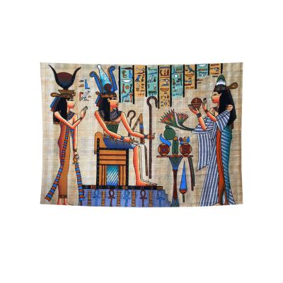 China Lightweight TWILL Ancient Egypt Series Print Household Tapestry Wall Hanging Tapestry Black Tapestry for sale