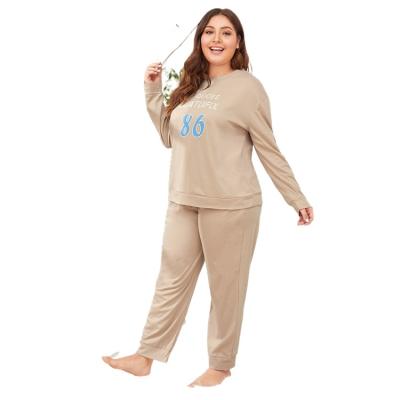 China QUICK DRY plus size plus size women's clothinglingerie plus size women's sleepwear lounge set women's sleepwear for sale