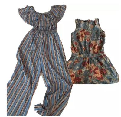 China Jumpsuit bales used rompers and mixed used jumpsuit clothing used jumpsuit clothes used clothing for women for sale