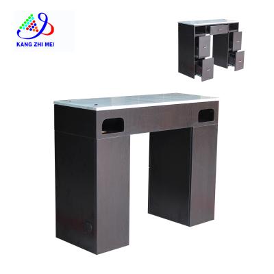 China Easy to clean classic stone melamine style furniture salon nail beauty nail board top board for sale for sale