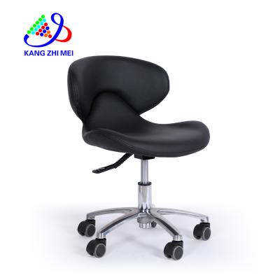 China KangmeiNew technology (height) beauty nail salon adjustable cheap furniture European stool chair with wheels for sale