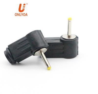 China audio & Video Degree L Type 2.5*0.7MM DC Power Male Plug Jack Onlyoa 90 Right Angle Connector for sale