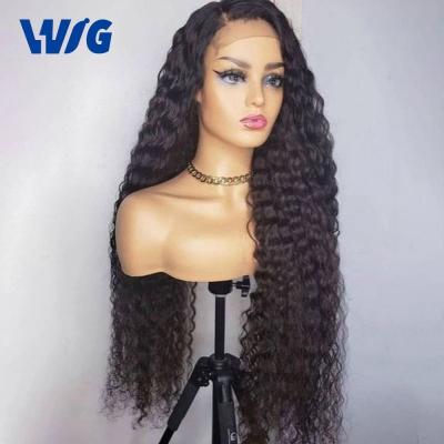 China Cheap Wholesale Natural Curly Deep Curly Indian Cuticle Aligned Virgin Hair Weave Transparent Cheap Full Hd Lace Frontal Wig Hair Extension Lace Frontal Cuticle Aligned Virgin Hair Weave Bundles Seller for sale