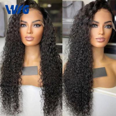 China Hd Transparent Full Lace Wig Cheap Lace Front Indian Lace Front Bob Wig Raw Indian Hair Bob Cut Deep Wave Remy Short Frontal Deep Curly Hair Wave Wig Bob Lace Closure Wig Human for sale