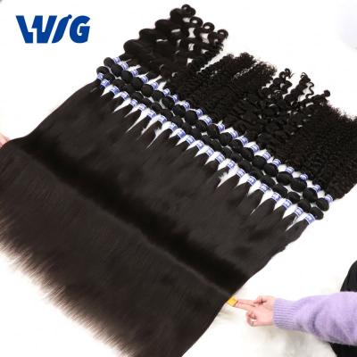 China Mink Brazilian Virgin Cuticle Aligned Full Lace Wig Cheap Transparent Lace Frontal Wig Raw Hair Bunldes Extensions 10A Grade 100% Straight Hair Weave Bundles for sale