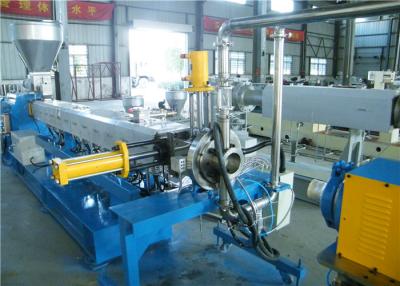 China 65mm Industrial Two Screw Extruder Machine For Thermoplastics Compounding for sale