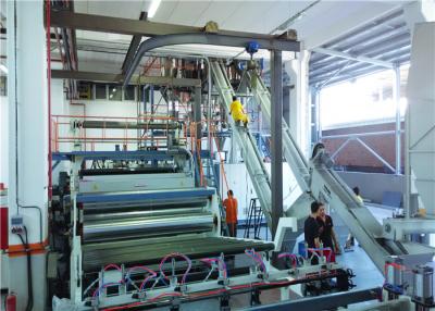 China High Efficiency Plastic Sheet Extrusion Line PE Sheet Making Machine for sale