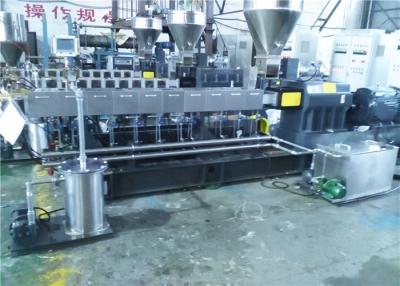 China Twin Screw Plastic Extruder High Torque 400kg/hr , Plastic Film Extrusion Machine for sale