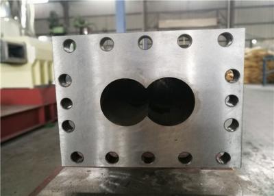 China Bimetallische Fass-Teile für 75mm Doppelschneckenextruder-Abnutzungs-Widerstand zu verkaufen