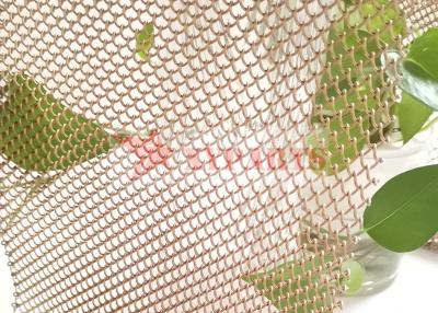 China Decorative Drapery Fabric Metal Mesh Curtains for sale