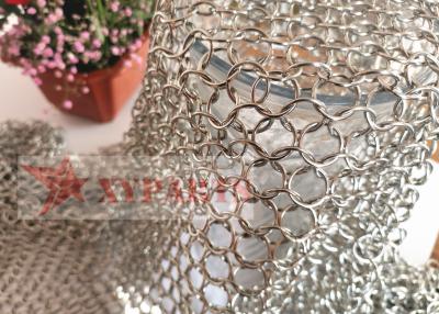 China Corrosion Resistant SS316 Metal Mesh Curtain For Seaside Hotel Decoration for sale