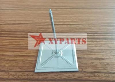 China Carbon Steel Rock Wool Self Adhesive Insulation Pin For HAVC Systerm for sale