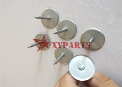 China Galvanized Steel 3/4 '' Cup Head Weld Pins For Heat Insulation Rock Wool for sale