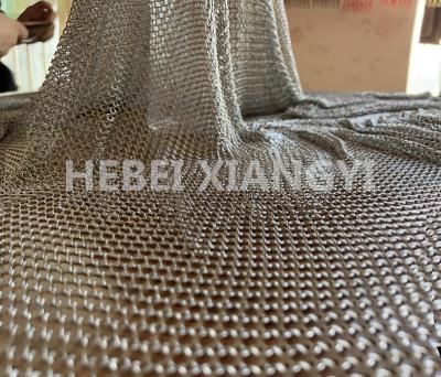 China Weld Decorative Metal Mesh Curtain For Screens Room Dividers for sale