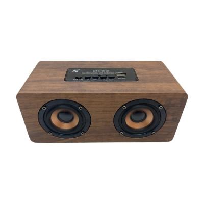 China No Knots Wireless High Quality Wooden Speaker KTS-1612 Multi-speaker Portable Home And Outdoor Speaker for sale