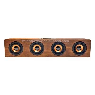 China No Knots Wireless Speaker KTS-1108 High Quality Portable Wooden Box Speaker Multi Speakers for sale