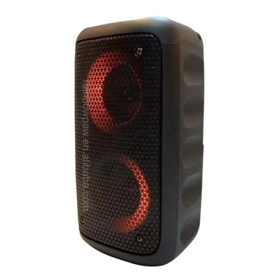 China No Knots Hot Selling Speaker KTS-1265 Doubles 3 Inch Wireless High Quality Portable Bass Speaker, Colorful RGB LED Light for sale