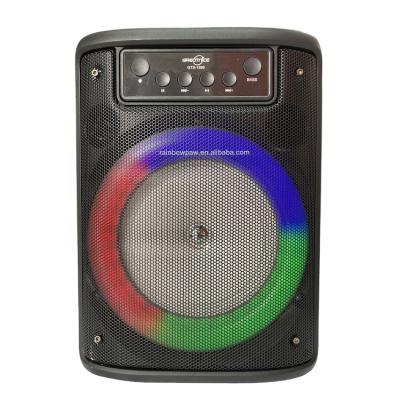 China None New 6.5 Inch BT Speakers Led Party Audio Outdoor RGB Color Knots Lightweight Speaker GTS-1399 for sale