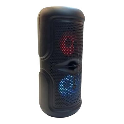 China No Knots Speaker KTX-1259 Double 4 Inch High Quality Portable Wireless BT Speaker, USB, TF Card, FM, TWS, MIC Input for sale