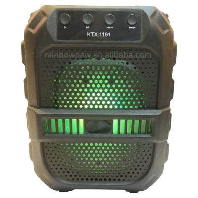 China No Knots Original Factory Price Wireless Portable Speaker KTX-1191 6.5 Inch Outdoor Party Speaker for sale