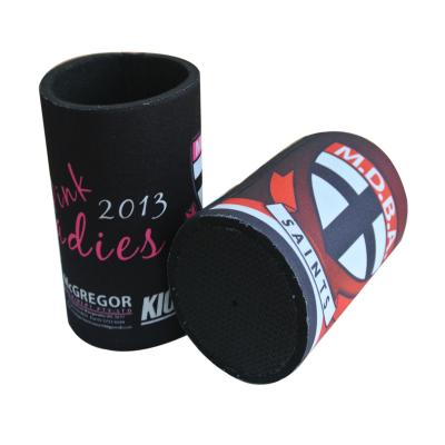 China Customized Sublimation Logo Waterproof 5mm Stubby Holder With Base for sale