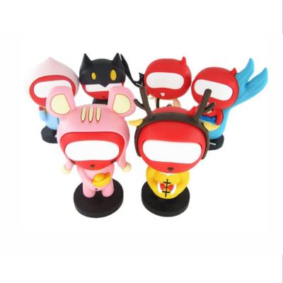 China Cartoon Toy Promotional Customized Design 3D PVC Cartoon Figure Toys for sale