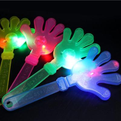 China Sporting Events Customized Logo Printing Cheering LED Light Up Pop Maker Toys For Event for sale