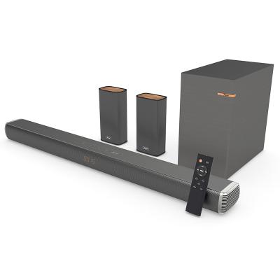 China Wholesale USB 4.1 Wireless System Factory Price OEM Sound Bar CURVE Home Theater System Subwoofer Wall Mount Soundbar Bluetooth Speaker for sale