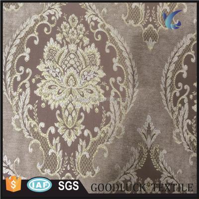 China Heat-Insulation Jacquard Style And Woven Technics Jacquard Curtain Fabric for sale