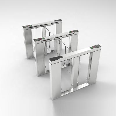 China High level Speed Gate Turnstile Subway with Card Reader Retractable Speed Gate for sale