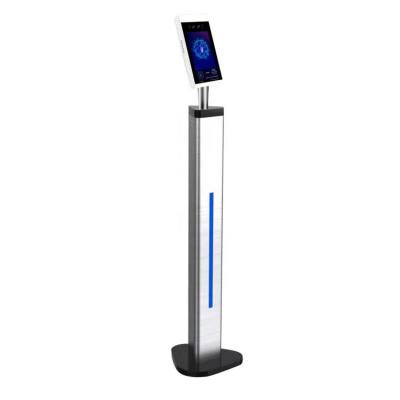 China 8 Inch Stand Kiosk Ai Face Recognition Linux Face Recognition Machine Attendance Long Distance for sale