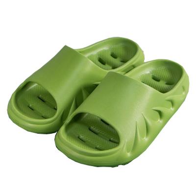 China Wholesale green lit color slides bathroom slipper 02-7 slides sandals for women for sale