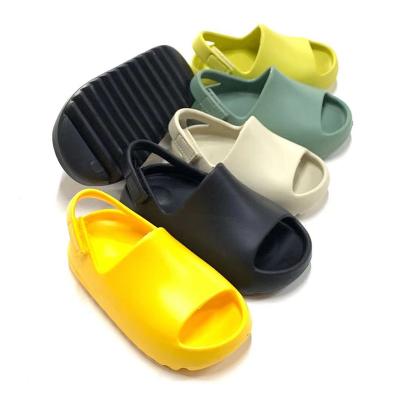 China Wholesale kid lit slips hot sale free sample yezzy kid slides yezzy slipper for kid for sale