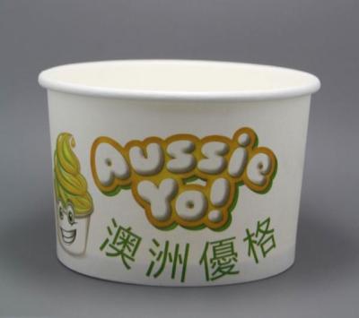 China Single Wall Ice Cream With PP Lid Jelly Cup for sale