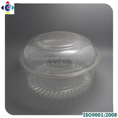 China Disposable Selling Whole PET Disposable Salad Plastic Transparent Packaging Box Take Out for sale