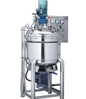 China Rotor Stator Homogenizer Mixing Tank OEM ODM 500 Liter Mixing Tank for sale