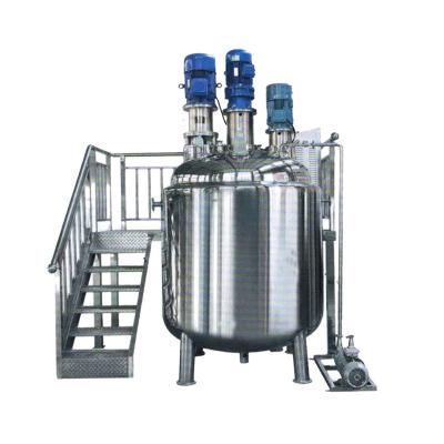 China 380V Homogenizer Mixing Tank 2500 Liters Shampoo Mixing Tank for sale