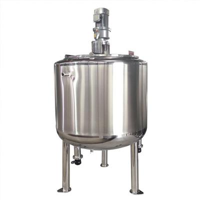 China Stainless Steel Storage Tank With Mixer Preventing Precipitation 100~10000L Food Grade for sale