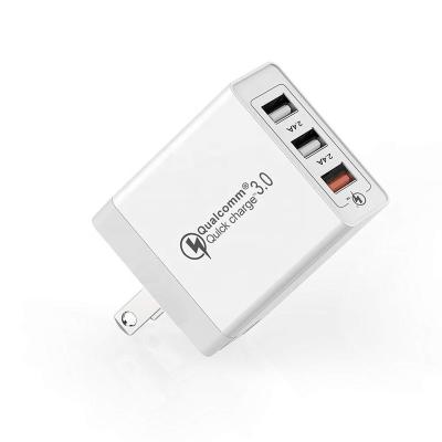 China CELL PHONE 3 Ports Quick Charge 3.0 USB Fast Charger For iPhone 11 for sale