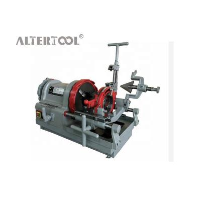 China 4 Inch Automatic Portable Steel Pipe Threading Machine With Gear Shift Gear Box 92*66*63cm for sale